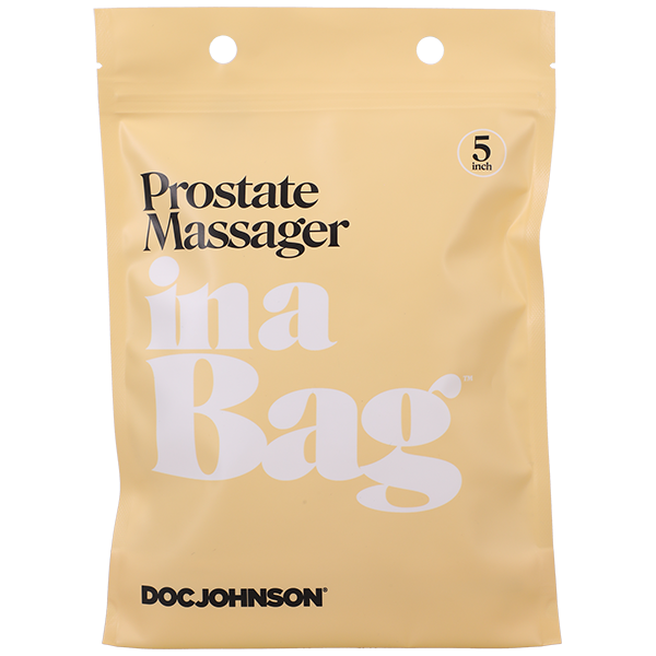 In A Bag - Vibrating Butt Plug In A Bag - 5 inch - Black