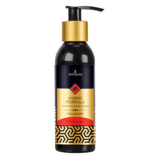 Sensuva - Hybrid Personal Moisturizer - Strawberry 4oz. Bottle