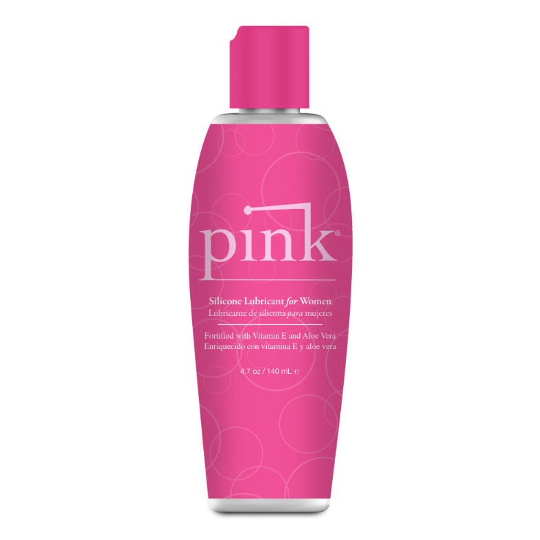 Pink Silicone 4.7 oz Flip-top Bottle
