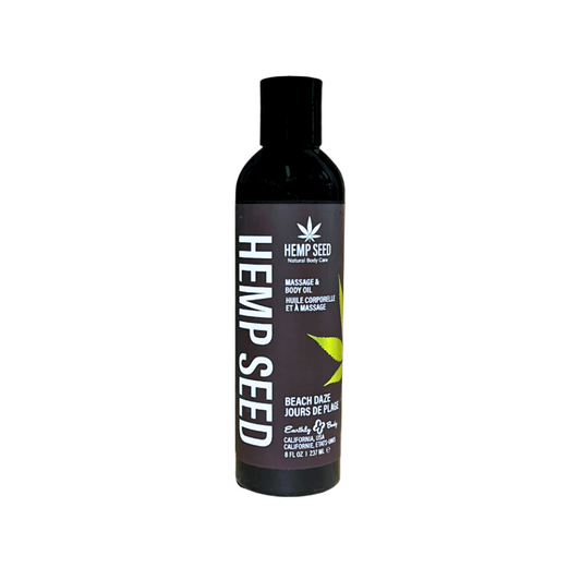 Hemp Seed Massage & Body Oil 8oz. Beach Daze