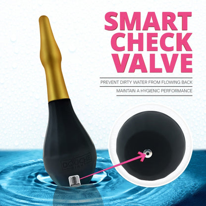 DoucheRight 2 in 1 Design Anal Douche w Interchangeable Heads