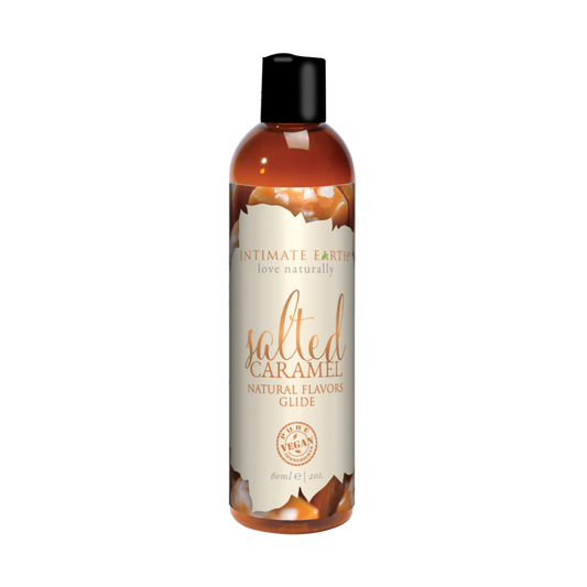 Intimate Earth - Salted Caramel Natural Flavors Glide 60mL