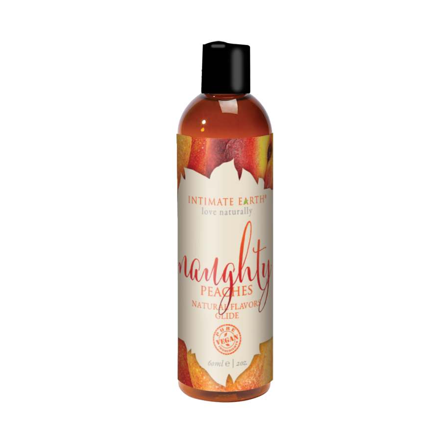 Intimate Earth - Naughty Peaches Natural Flavors Glide 60mL