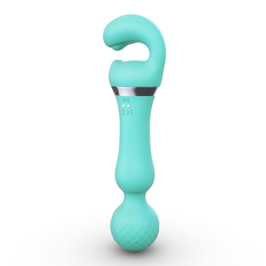 AV Magic Wand Massager G Spot Vibrator - Teal