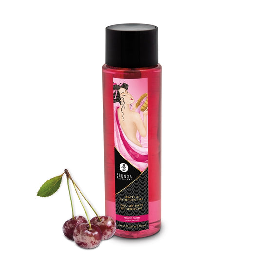Kissable Bath & Shower Gel Frosted Cherry 370mL