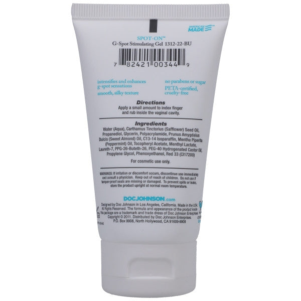 Intimate Enhancements Spot-On - G-Spot Stimulating Gel For Women 2oz (Bulk)