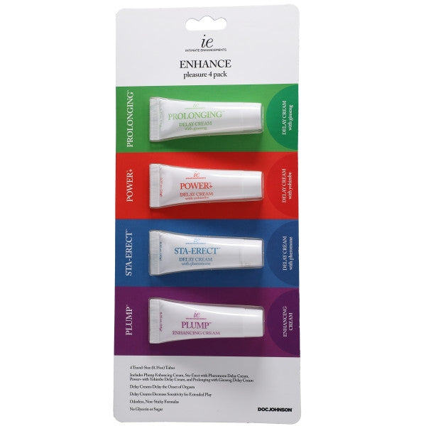 Intimate Enhancements - Enhance Pleasure Kit 4-Pack