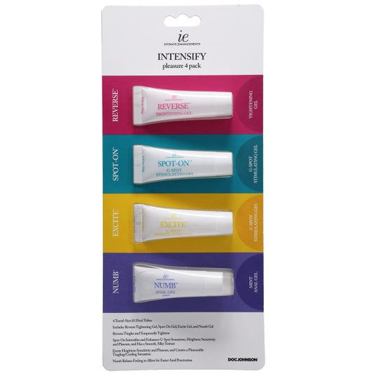 Intimate Enhancements - Intensify Pleasure Kit 4-Pack