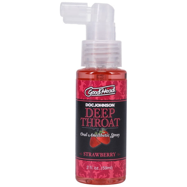 GoodHead - Deep Throat Spray - Sweet Strawberry (2 fl.oz.)
