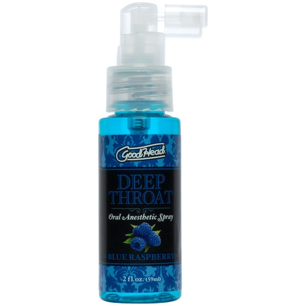 GoodHead - Deep Throat Spray - Blue Raspberry (2 fl.oz.)