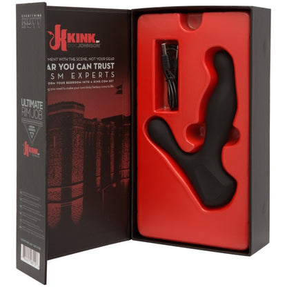 Kink - Ultimate Rim Job - Silicone Prostate Massager with Rotating Ridges