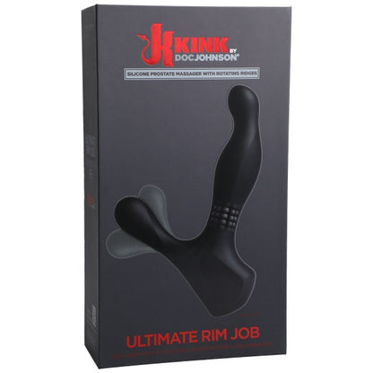 Kink - Ultimate Rim Job - Silicone Prostate Massager with Rotating Ridges