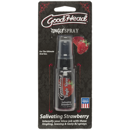 GoodHead - Tingle Spray - Salivating Strawberry 1 oz.