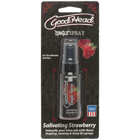 GoodHead - Tingle Spray - Salivating Strawberry 1 oz.