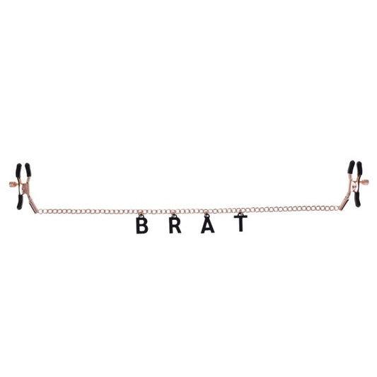 Sportsheets - S&M Brat Charmed Nipple Clamps