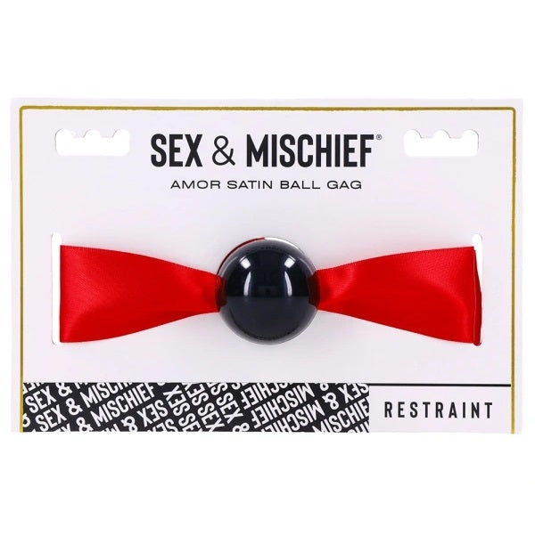 Sportsheets - S&M Amor Satin Ball Gag
