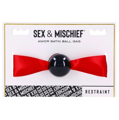 Sportsheets - S&M Amor Satin Ball Gag