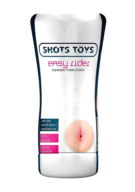 Shots Toys - Easy Rider Squeeze Masturbator - Anal