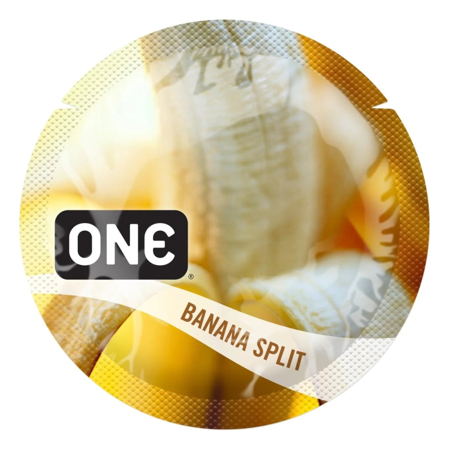 ONE Condoms FlavorWaves - Banana Split