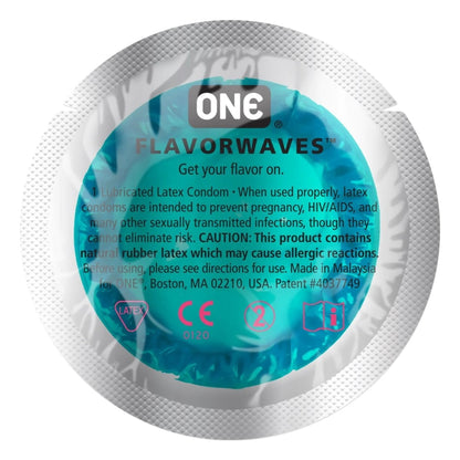 ONE Condoms FlavorWaves - Fresh Mint
