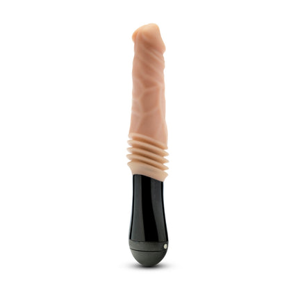 Blush - Dr. Skin Silicone - Dr. Knight - Thrusting Gyrating Vibrating Dildo Beig