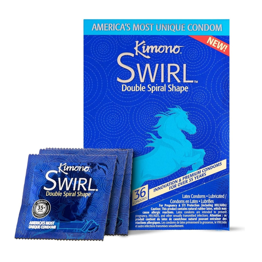 Kimono Swirl Condom 36pk