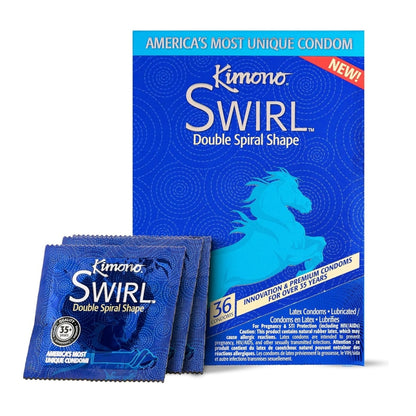 Kimono Swirl Condom 36pk