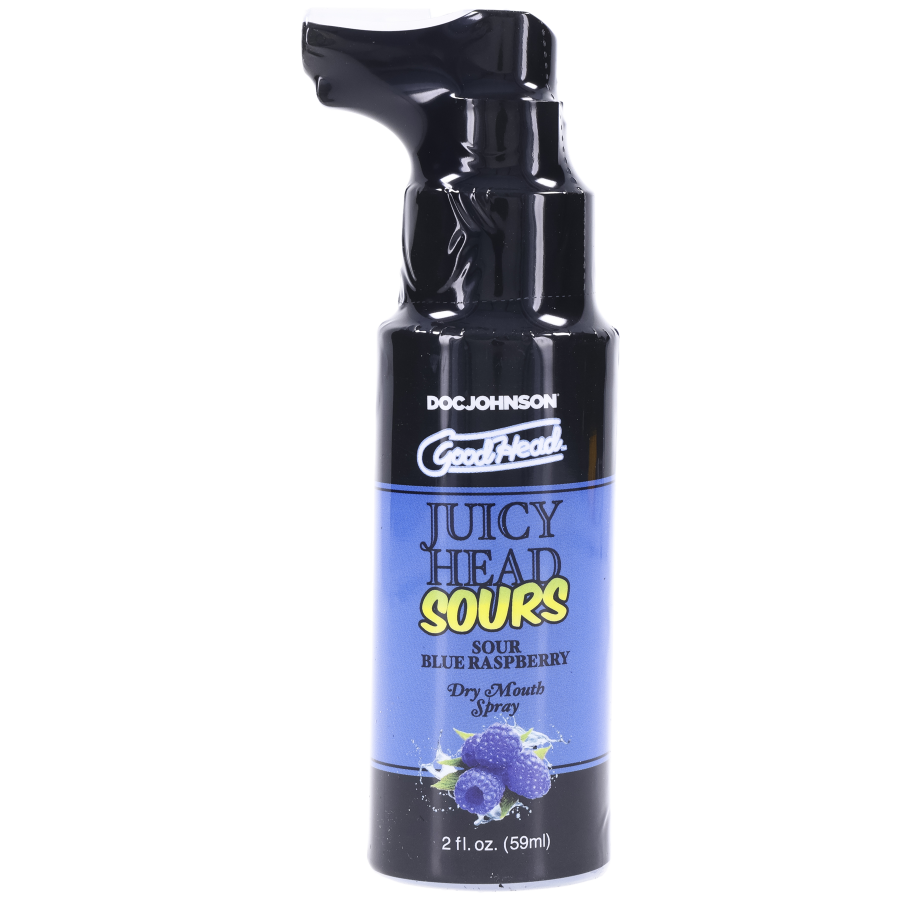 GoodHead - Juicy Head - Dry Mouth Spray - Sour Blue Raspberry 2 fl.oz.