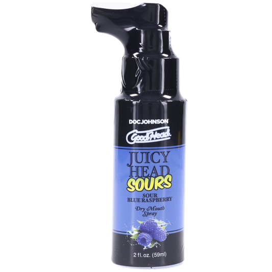 GoodHead - Juicy Head - Dry Mouth Spray - Sour Blue Raspberry 2 fl.oz.
