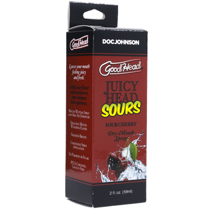 GoodHead - Juicy Head - Dry Mouth Spray - Sour Cherry 2 fl.oz.