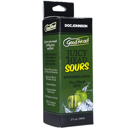 GoodHead - Juicy Head - Dry Mouth Spray - Sour Green Apple 2 fl.oz.