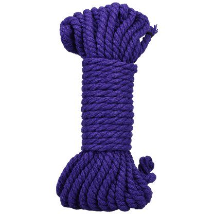 Merci - Bind & Tie - 6mm Hemp Bondage Rope - 30 Feet - Violet