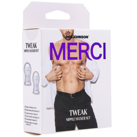 Merci - Tweak - Nipple Sucker Set Clear
