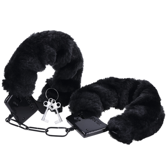 Merci - Fluff Cuffs Black