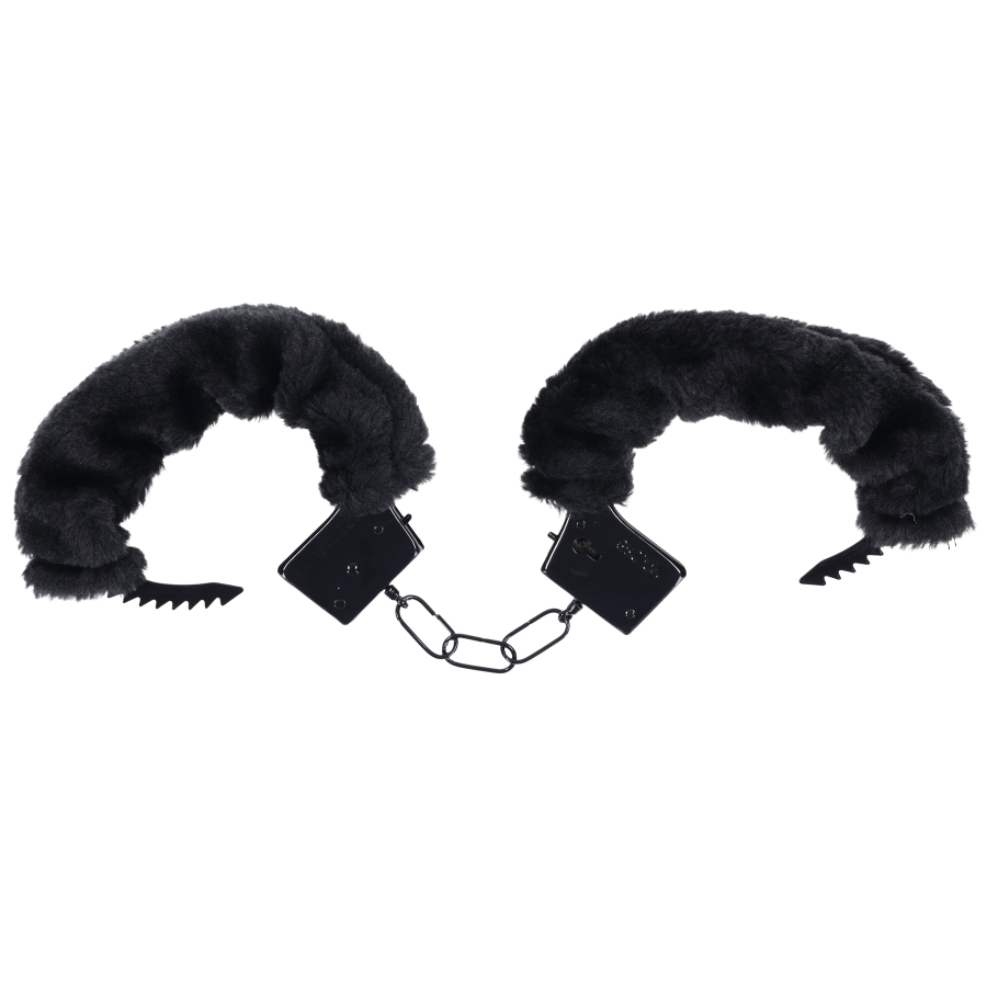 Merci - Fluff Cuffs Black