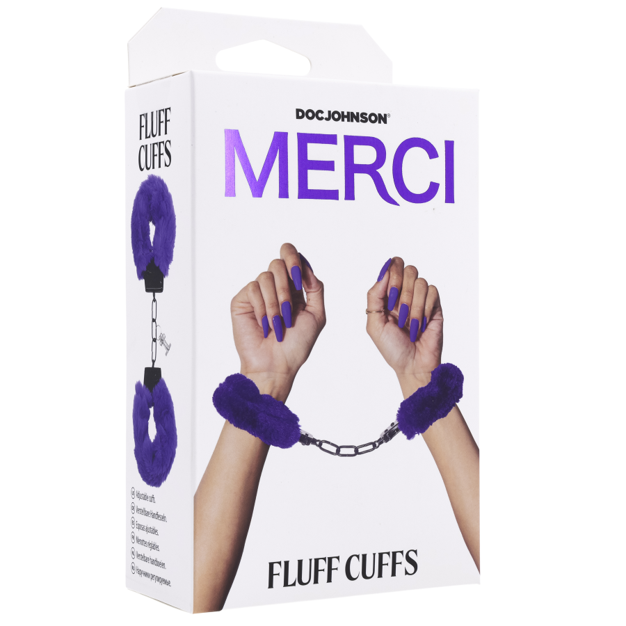 Merci - Fluff Cuffs Violet