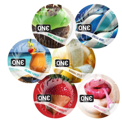 ONE Condoms FlavorWaves (Bowl of 100)