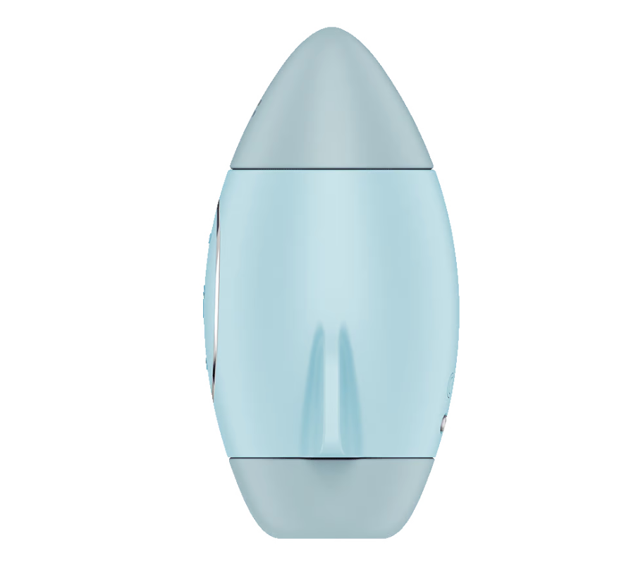 Satisfyer Mission Control Double Air Pulse Vibrator Blue