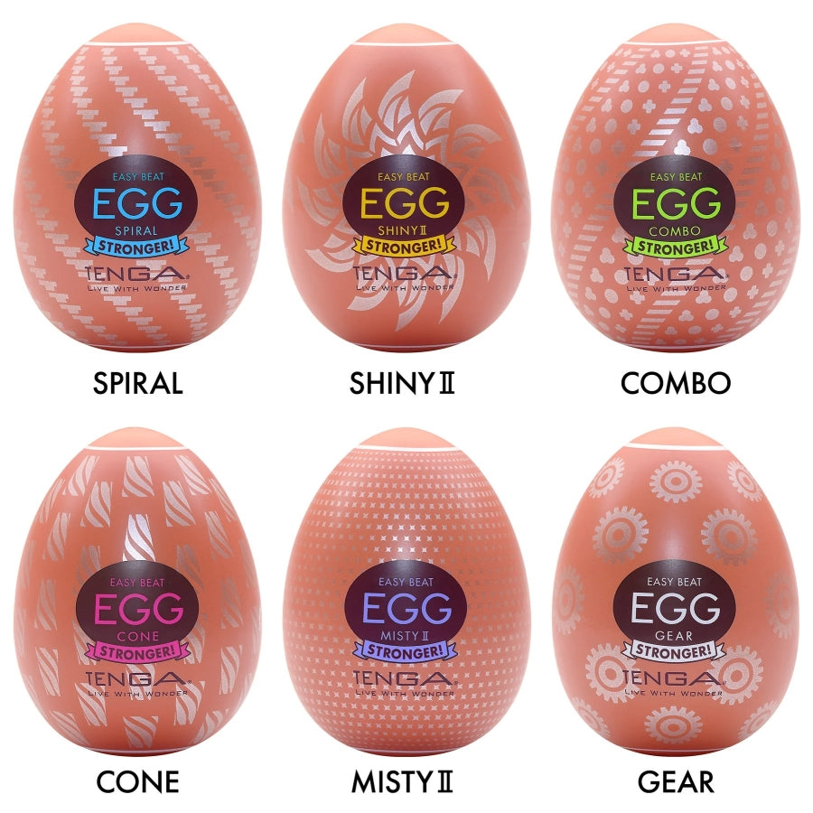 Tenga EGG Variety Pack Hard Boiled II (6/Case)