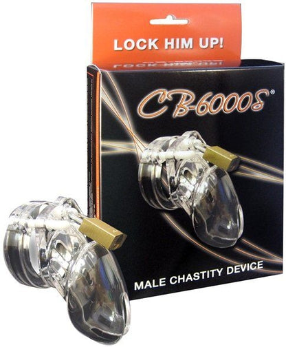 Chastity Kits - CB-6000S Clear Kit with 2 1/2" Cage