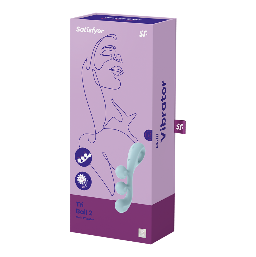 Satisfyer Tri Ball 2 Light blue