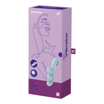 Satisfyer Tri Ball 2 Light blue