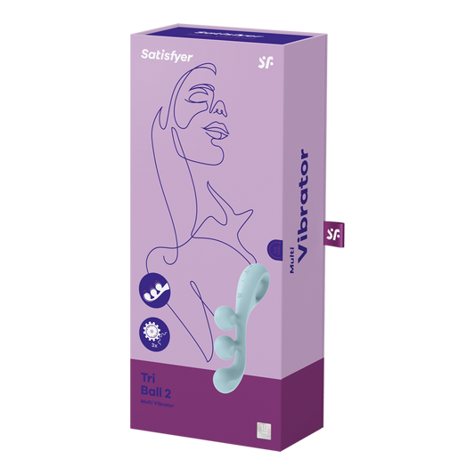 Satisfyer Tri Ball 2 Light blue