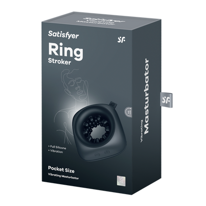 Satisfyer Ring Stroker Black (MSRP CAD$69.95)
