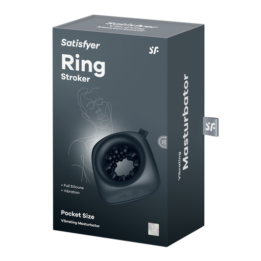 Satisfyer Ring Stroker Black