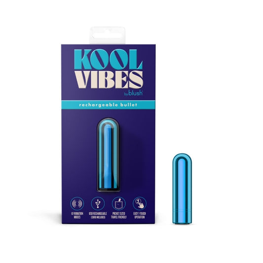 Blush - Kool Vibes - Rechargeable Mini Bullet - Blueberry
