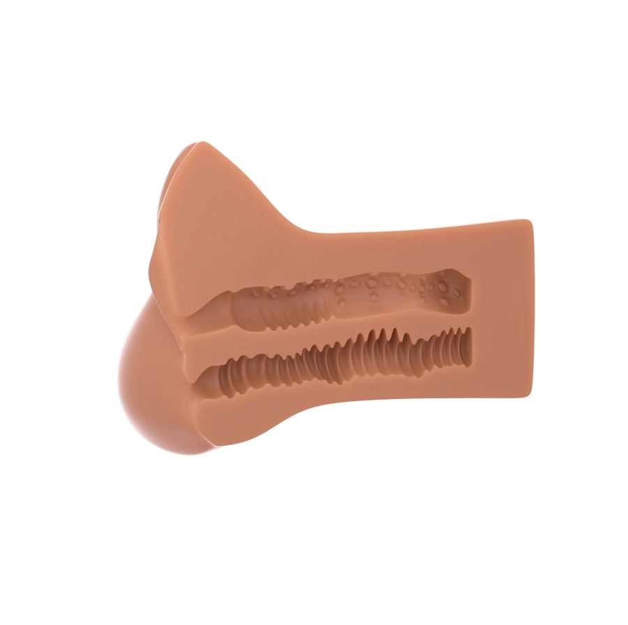 PDX Plus Pick Your Pleasure Stroker XL Brown