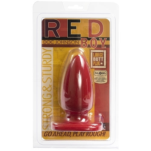 Red Boy - Large 5" Butt Plug
