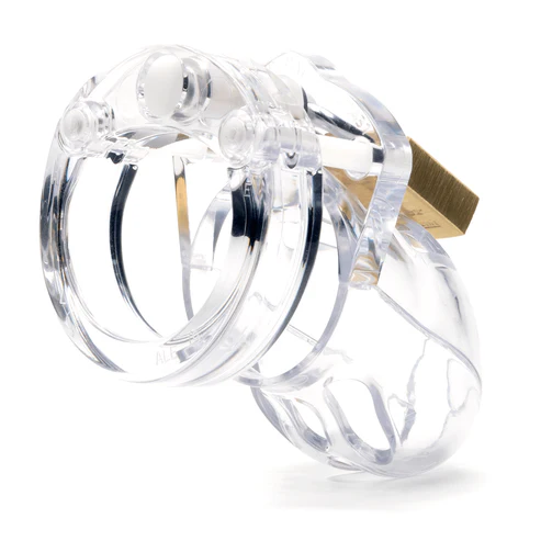 Chastity Kits - Mr. Stubb Clear Kit with 1 3/4" Cage Length