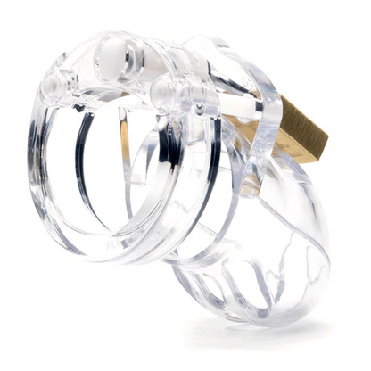 Chastity Kits - Mr. Stubb Clear Kit with 1 3/4" Cage Length